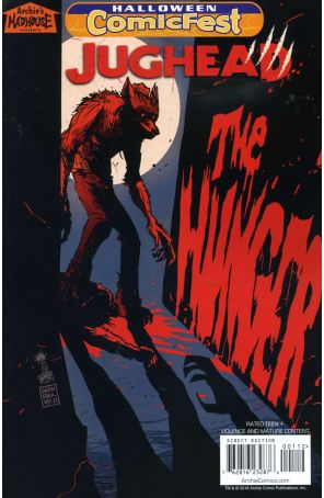 Jughead: The Hunger (2nd Series) 1 (2nd) published by Archie with cover art by Francesco Francavilla