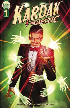 Kardak the Mystic 1A published by Archie with cover art by Butch Mapa