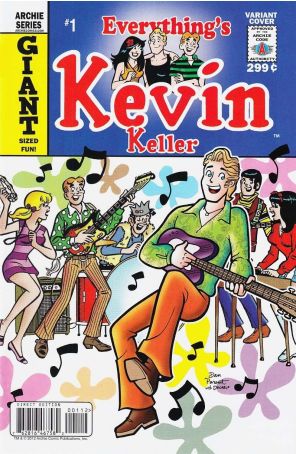Kevin Keller 1A published by Archie with cover art by Dan Parent