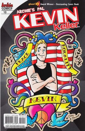Kevin Keller 10 published by Archie with cover art by Dan Parent