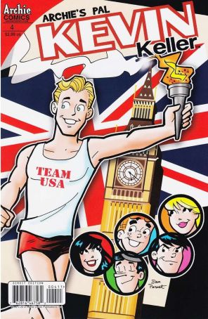 Kevin Keller 4 published by Archie with cover art by Dan Parent