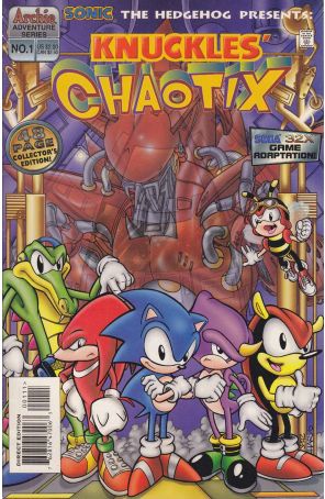 Knuckles' Chaotix 1 published by Archie
