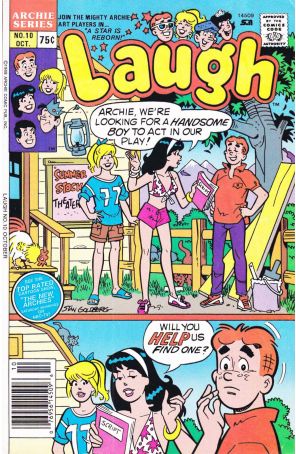 Laugh (Vol. 2) 10 (Newsstand) published by Archie with cover art by Stan Goldberg