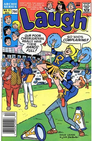 Laugh (Vol. 2) 11 (Newsstand) published by Archie with cover art by Doug Crane