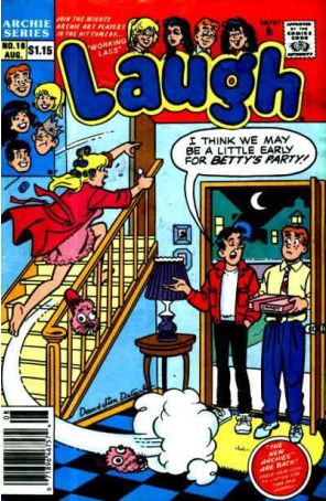 Laugh (Vol. 2) 16 (Newsstand) published by Archie with cover art by Dan DeCarlo