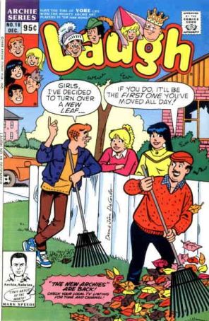 Laugh (Vol. 2) 18 published by Archie with cover art by Dan DeCarlo