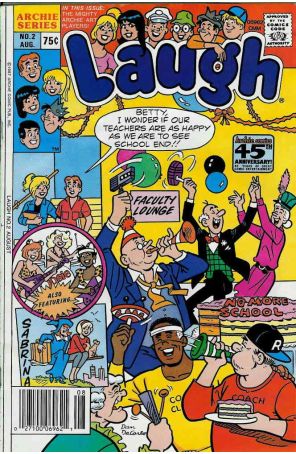 Laugh (Vol. 2) 2 published by Archie with cover art by Dan DeCarlo