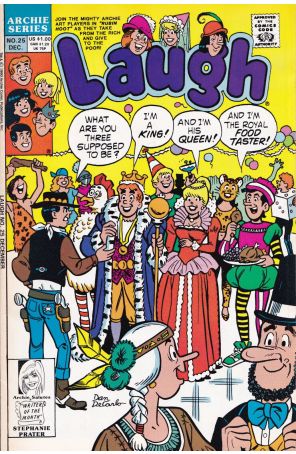 Laugh (Vol. 2) 25 published by Archie with cover art by Dan DeCarlo