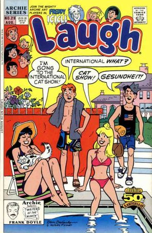 Laugh (Vol. 2) 29 published by Archie with cover art by Dan DeCarlo