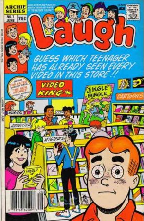 Laugh (Vol. 2) 7 published by Archie with cover art by Dan DeCarlo