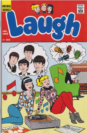 Laugh Comics 166A published by Archie with cover art by Harry Lucey, Mario Acquaviva