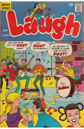 Laugh Comics 193 published by Archie with cover art by Dan DeCarlo