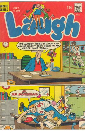 Laugh Comics 208 published by Archie
