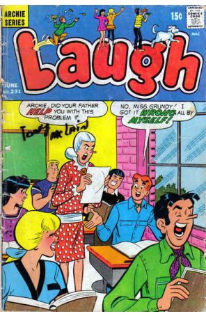 Laugh Comics 231 published by Archie