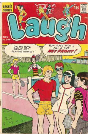 Laugh Comics 248 published by Archie with cover art by Dan DeCarlo
