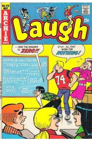 Laugh Comics 278 published by Archie with cover art by Dan DeCarlo