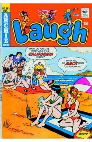 Laugh Comics 283 published by Archie with cover art by Dan DeCarlo