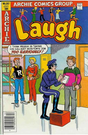 Laugh Comics 357 published by Archie with cover art by Stan Goldberg