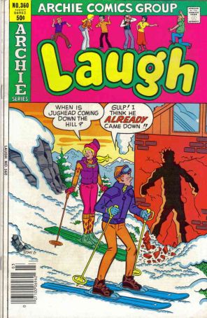 Laugh Comics 360 published by Archie with cover art by Stan Goldberg