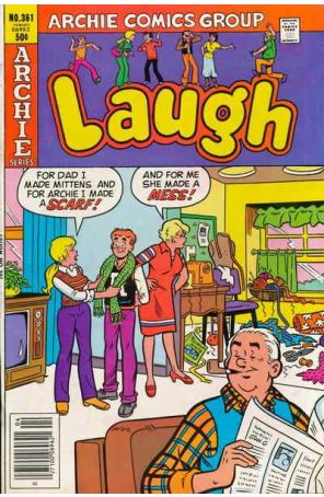 Laugh Comics 361 published by Archie with cover art by Stan Goldberg