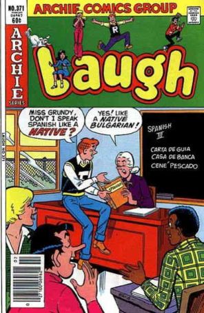Laugh Comics 371 published by Archie with cover art by Stan Goldberg