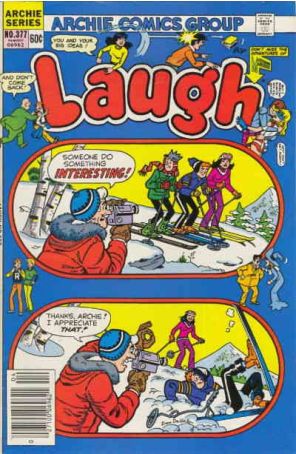 Laugh Comics 377 published by Archie with cover art by Dan DeCarlo