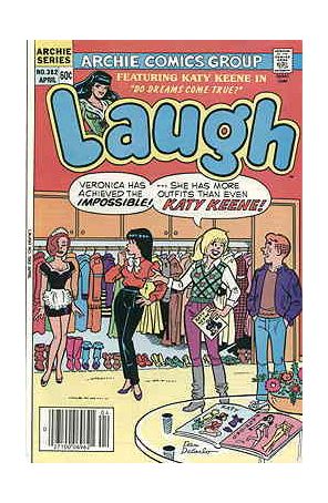 Laugh Comics 382 published by Archie with cover art by Dan DeCarlo