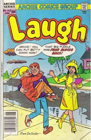 Laugh Comics 383 published by Archie with cover art by Dan DeCarlo