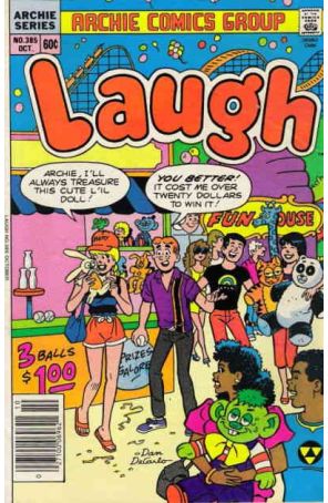 Laugh Comics 385 published by Archie with cover art by Dan DeCarlo
