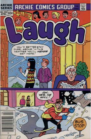 Laugh Comics 394 published by Archie with cover art by Dan DeCarlo
