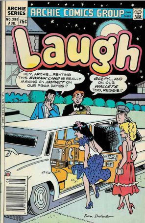 Laugh Comics 396 published by Archie with cover art by Dan DeCarlo