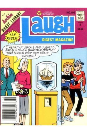 Laugh Digest Magazine 100 (Newsstand) published by Archie with cover art by Dan DeCarlo