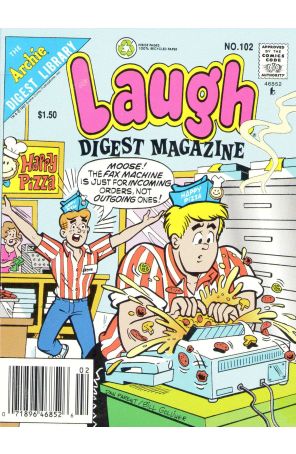 Laugh Digest Magazine 102 (Newsstand) published by Archie with cover art by Dan Parent