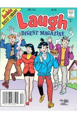 Laugh Digest Magazine 112 (Newsstand) published by Archie with cover art by Stan Goldberg