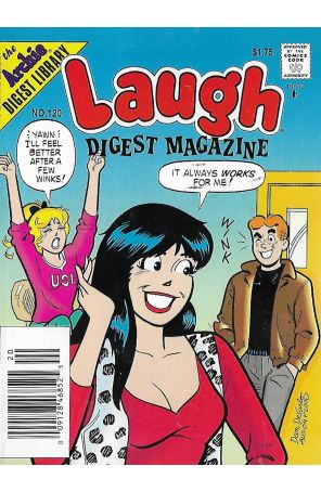 Laugh Digest Magazine 120 (Newsstand) published by Archie with cover art by Dan DeCarlo