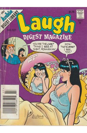 Laugh Digest Magazine 127 (Newsstand) published by Archie with cover art by Dan DeCarlo