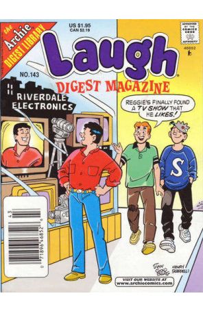 Laugh Digest Magazine 143 (Newsstand) published by Archie with cover art by Stan Goldberg