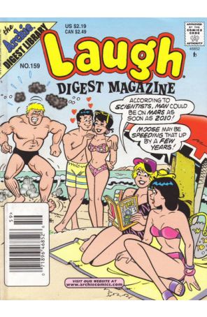 Laugh Digest Magazine 159 (Newsstand) published by Archie
