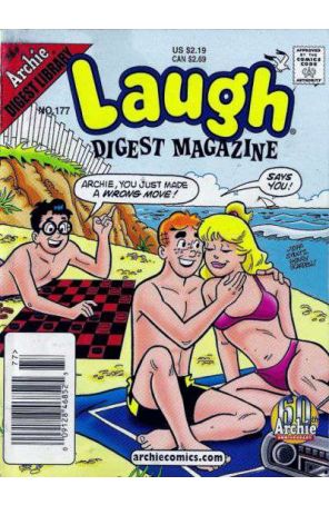 Laugh Digest Magazine 177 (Newsstand) published by Archie with cover art by Jeff Shultz