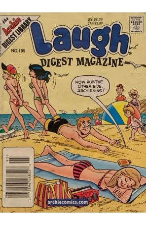 Laugh Digest Magazine 195 (Newsstand) published by Archie with cover art by Jeff Shultz