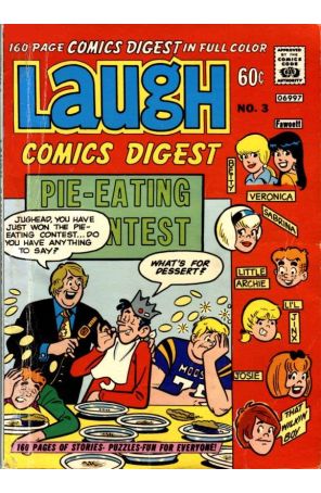 Laugh Digest Magazine 3 published by Archie