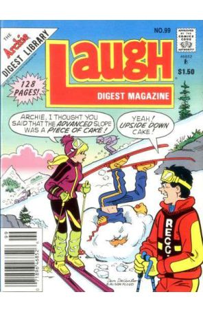 Laugh Digest Magazine 99 (Newsstand) published by Archie with cover art by Dan DeCarlo