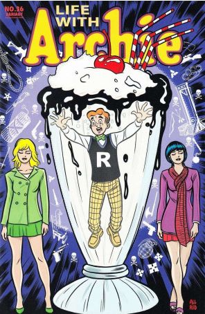 Life With Archie (Vol. 2) 36 published by Archie with cover art by Mike Allred