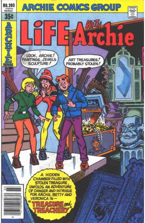 Life with Archie 203 published by Archie with cover art by Stan Goldberg
