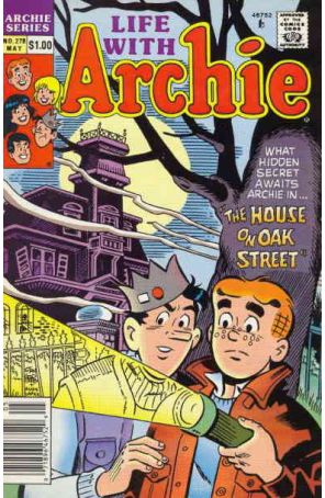 Life With Archie 278 (Newsstand) published by Archie with cover art by Stan Goldberg