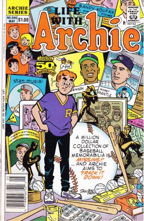 Life with Archie 284 (Newsstand) published by Archie with cover art by Stan Goldberg