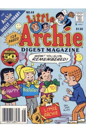 Little Archie Comics Digest Magazine 48 (Newsstand) published by Archie
