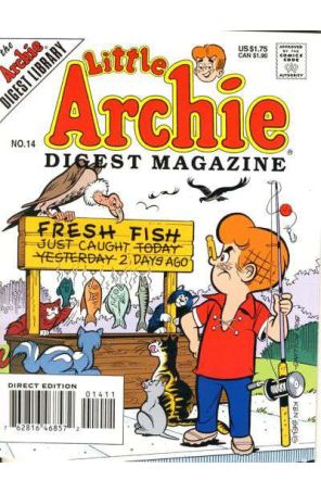 Little Archie Digest Magazine 14 published by Archie with cover art by Bob Bolling