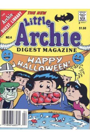 Little Archie Digest Magazine 4 (Newsstand) published by Archie with cover art by Chris Allan