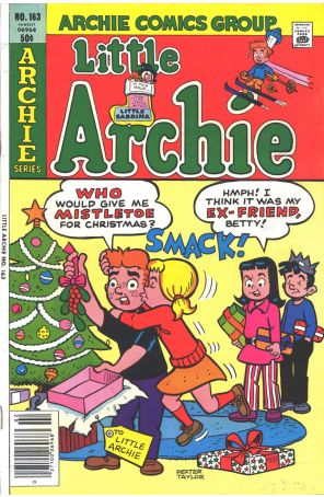 Little Archie 163 published by Archie with cover art by Dexter Taylor